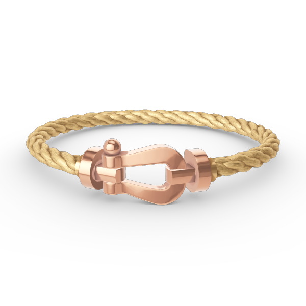 [Love's Uplift]FORCE LARGE HORSESHOE NO DIAMOND BRACELET ROSE GOLD