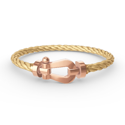 [Love's Uplift]FORCE LARGE HORSESHOE NO DIAMOND BRACELET ROSE GOLD