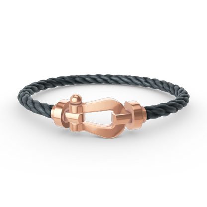[Love's Uplift]FORCE LARGE HORSESHOE NO DIAMOND BRACELET ROSE GOLD
