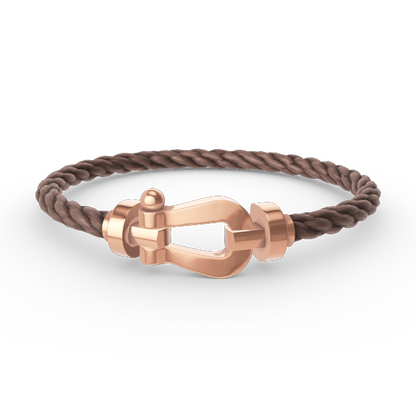 [Love's Uplift]FORCE LARGE HORSESHOE NO DIAMOND BRACELET ROSE GOLD