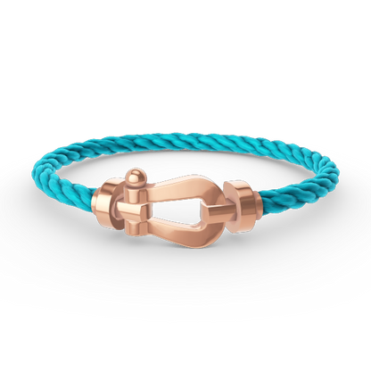 [Love's Uplift]FORCE LARGE HORSESHOE NO DIAMOND BRACELET ROSE GOLD