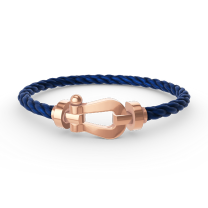[Love's Uplift]FORCE LARGE HORSESHOE NO DIAMOND BRACELET ROSE GOLD