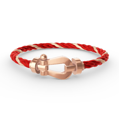 [Love's Uplift]FORCE LARGE HORSESHOE NO DIAMOND BRACELET ROSE GOLD