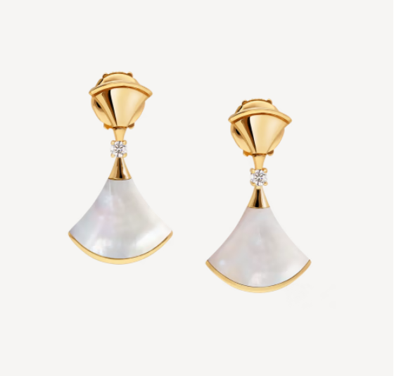[Love's Uplift]DREAM MOP 1 DIAMOND EARRINGS