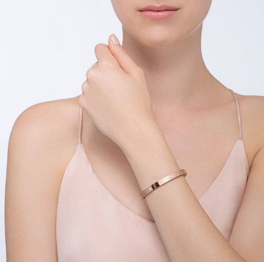[Love's Uplift]LOVE BRACELET 6.1MM 4 DIAMONDS