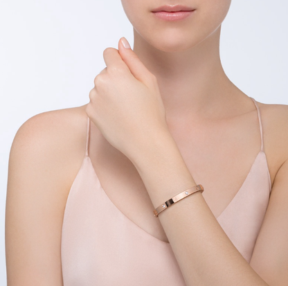 [Love's Uplift]LOVE BRACELET 6.1MM 4 DIAMONDS