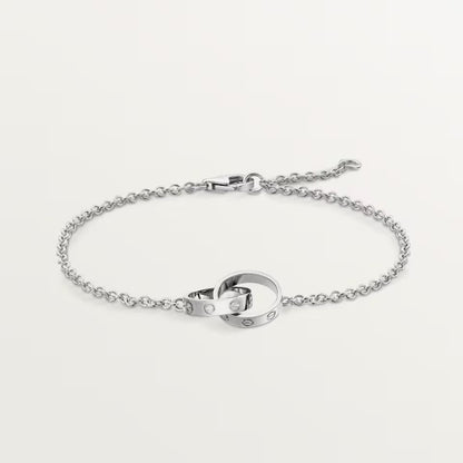 [Love's Uplift]LOVE BRACELET DOUBLE RING