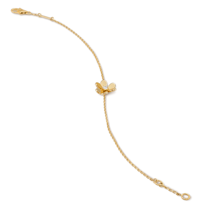 [Love's Uplift]FRIVOLE GOLD FLOWER BRACELET