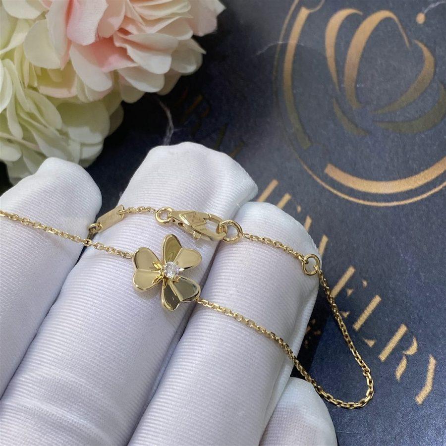 [Love's Uplift]FRIVOLE GOLD FLOWER BRACELET