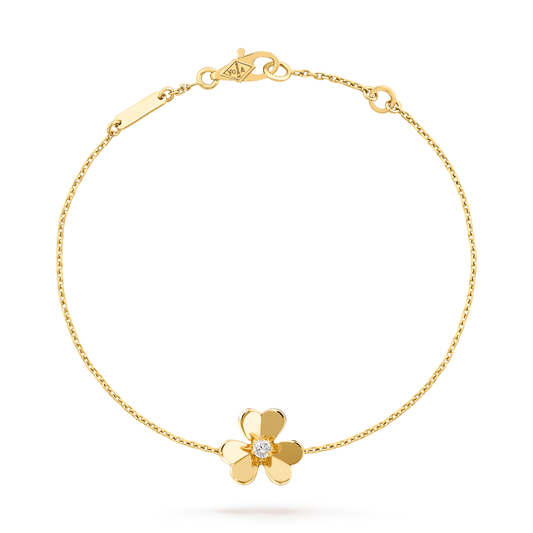 [Love's Uplift]FRIVOLE GOLD FLOWER BRACELET