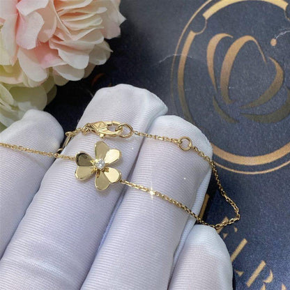 [Love's Uplift]FRIVOLE GOLD FLOWER BRACELET