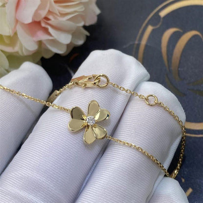 [Love's Uplift]FRIVOLE GOLD FLOWER BRACELET