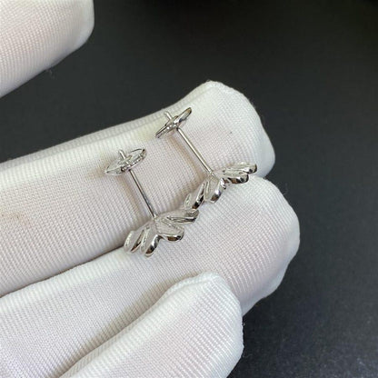 [Love's Uplift]FRIVOLE MINI SILVER FLOWER EARRINGS