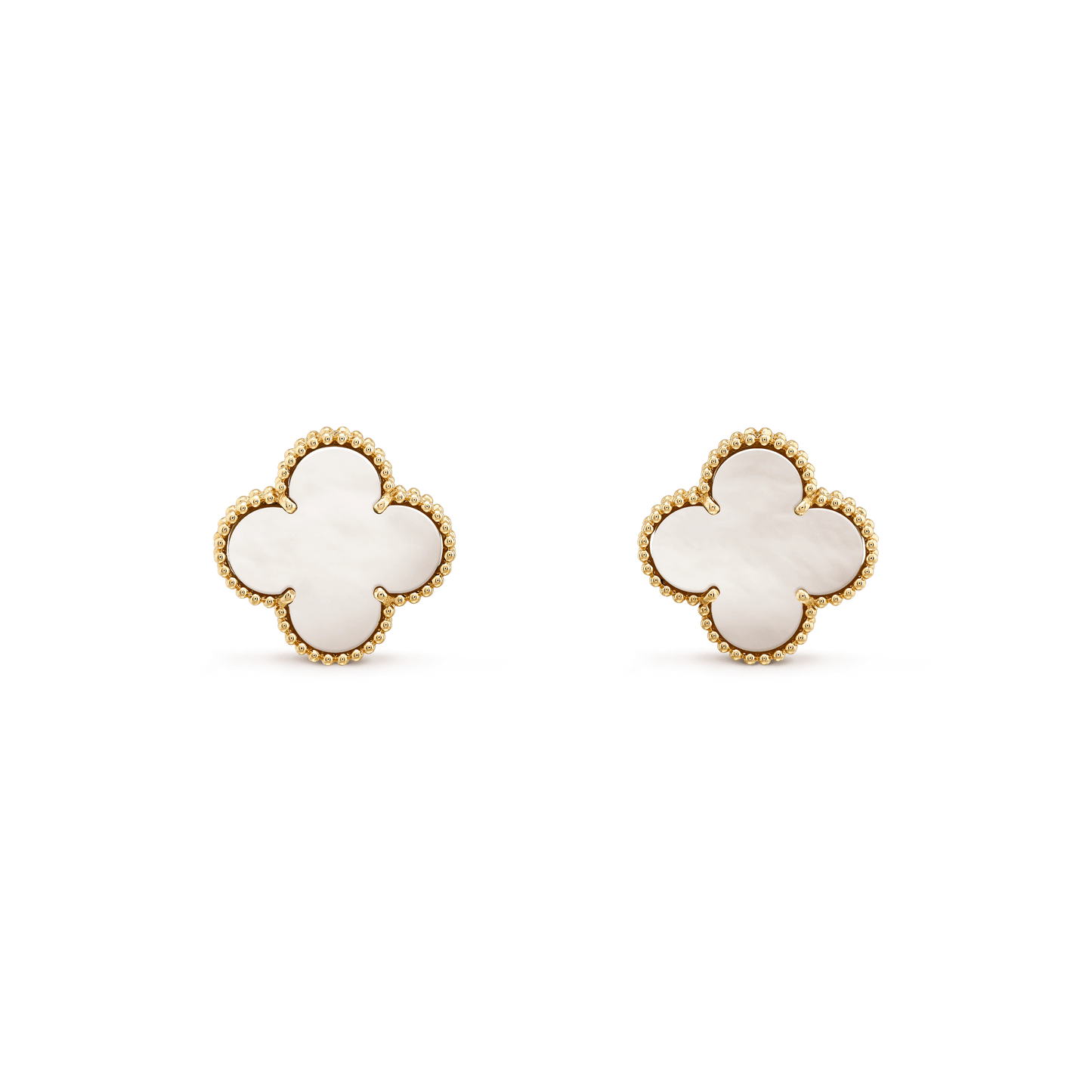 [Love's Uplift]CLOVER MINI GOLD EARRINGS