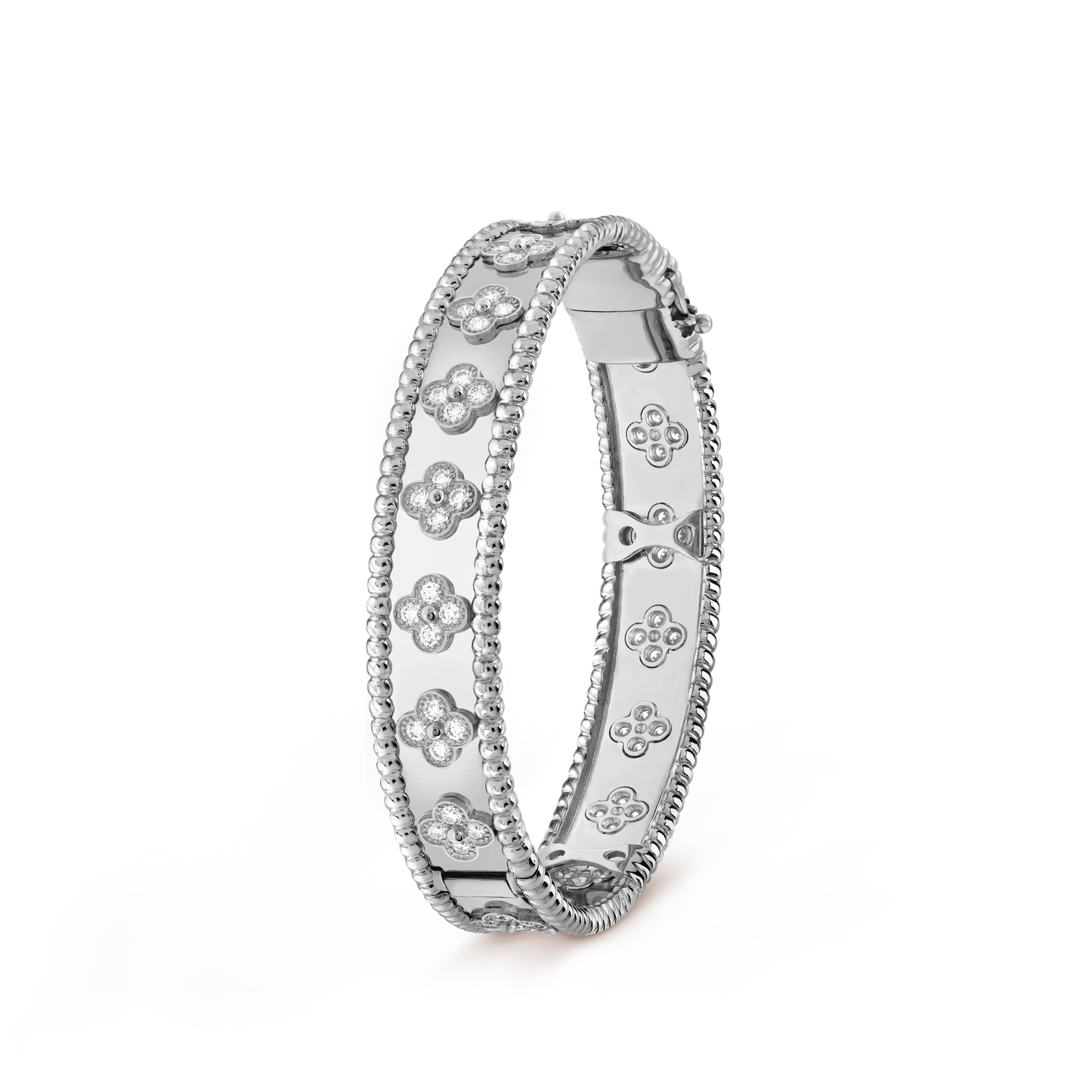 [Love's Uplift]CLOVER BRACELET 8MM DIAMONDS