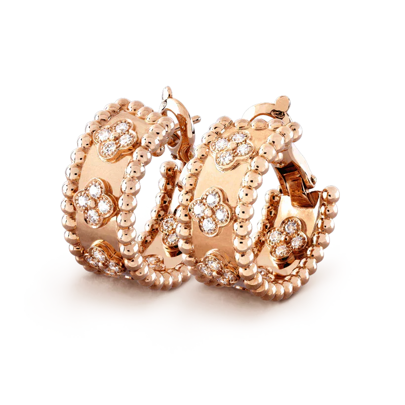 [Love's Uplift]PERLEE DIAMOND EARRINGS