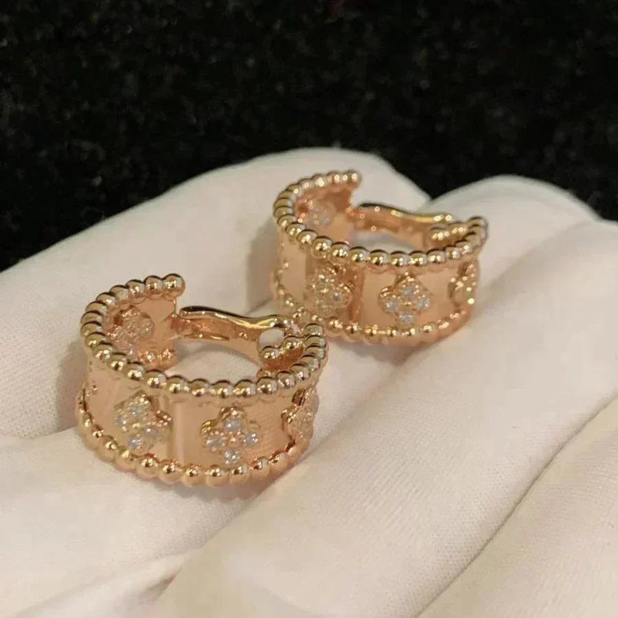 [Love's Uplift]PERLEE DIAMOND EARRINGS