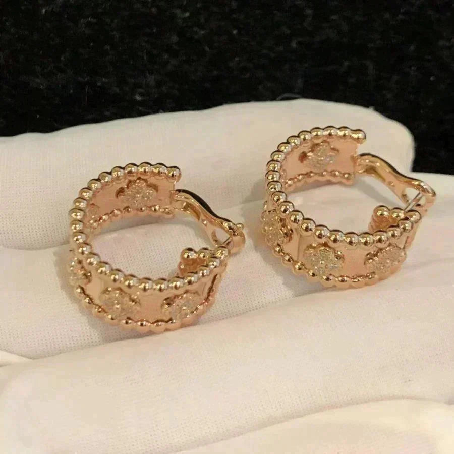 [Love's Uplift]PERLEE DIAMOND EARRINGS