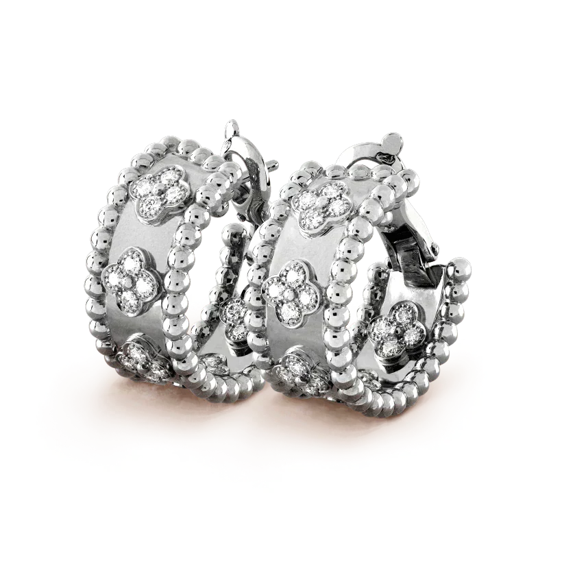 [Love's Uplift]PERLEE DIAMOND EARRINGS