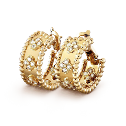 [Love's Uplift]PERLEE DIAMOND EARRINGS