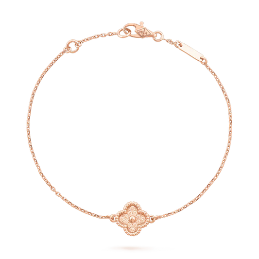 [Love's Uplift]CLOVER SINGLE FLOWER BRACELET