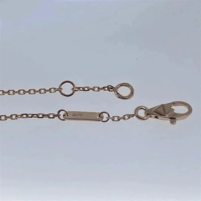 [Love's Uplift]CLOVER WHITE MOP SINGLE FLOWER BRACELET