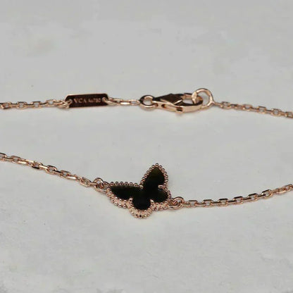 [Love's Uplift]BUTTERFLY ONYX  BUTTERFLY BRACELET