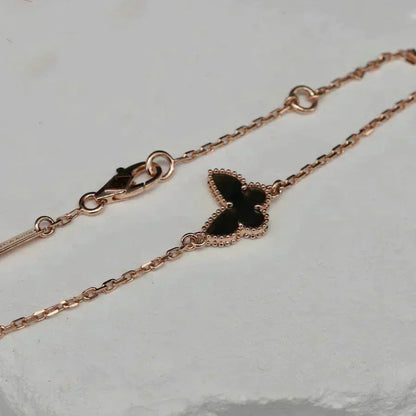 [Love's Uplift]BUTTERFLY ONYX  BUTTERFLY BRACELET