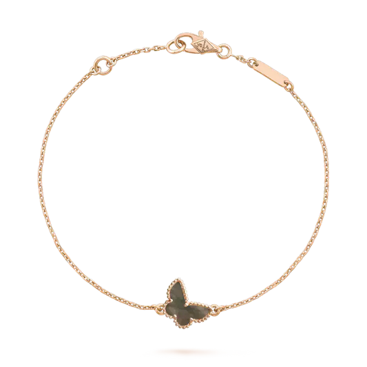 [Love's Uplift]BUTTERFLY ONYX  BUTTERFLY BRACELET