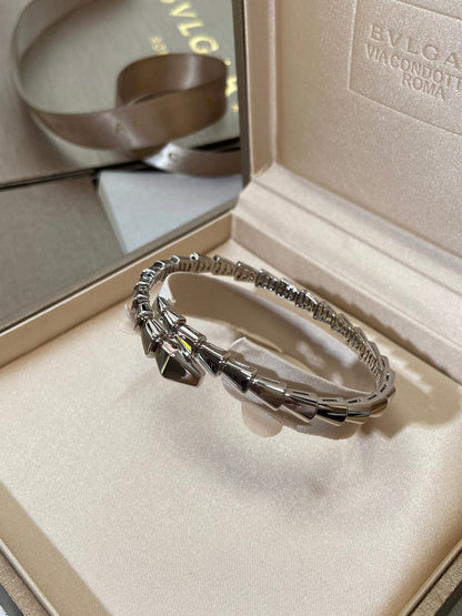 [Love's Uplift]SERPENTI VIPER SILVER BRACELET