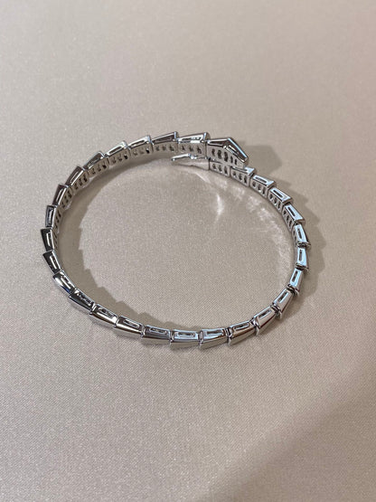 [Love's Uplift]SERPENTI VIPER SILVER BRACELET