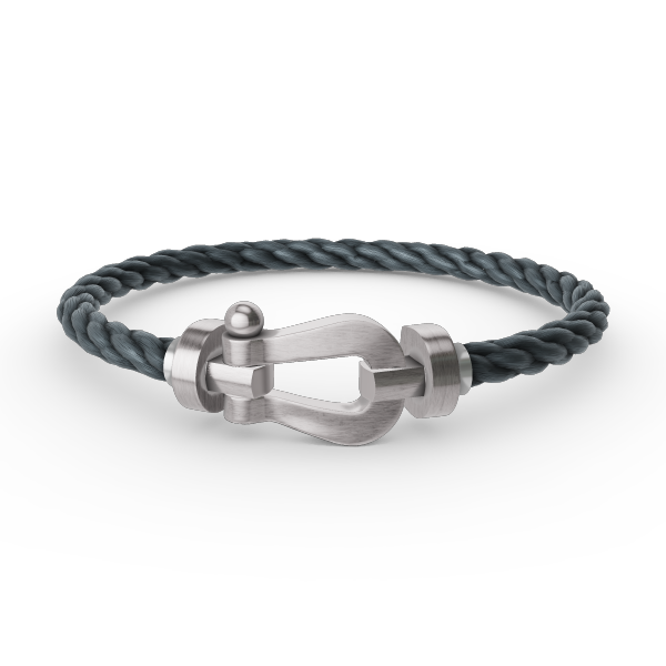 [Love's Uplift]FORCE LARGE HORSESHOE NO DIAMOND BRACELET SILVER