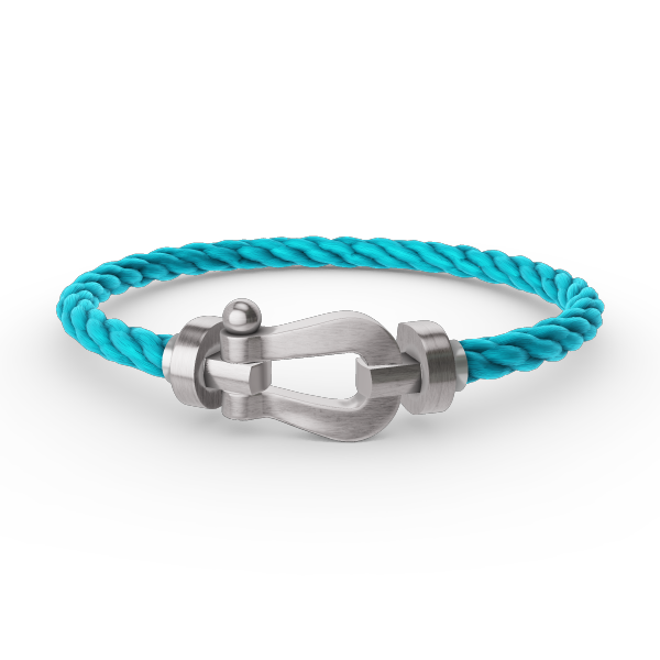 [Love's Uplift]FORCE LARGE HORSESHOE NO DIAMOND BRACELET SILVER