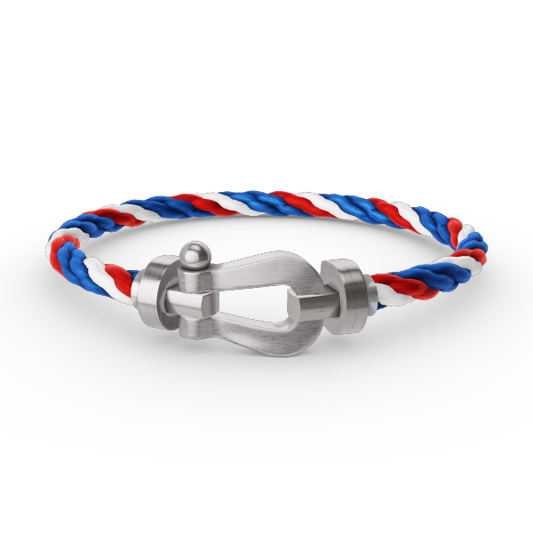 [Love's Uplift]FORCE LARGE HORSESHOE NO DIAMOND BRACELET SILVER