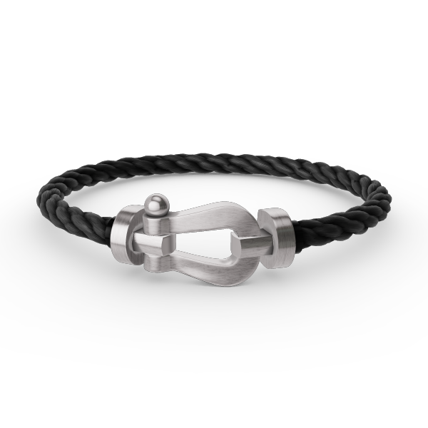 [Love's Uplift]FORCE LARGE HORSESHOE NO DIAMOND BRACELET SILVER