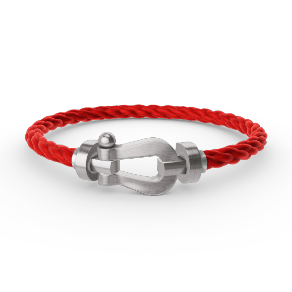 [Love's Uplift]FORCE LARGE HORSESHOE NO DIAMOND BRACELET SILVER