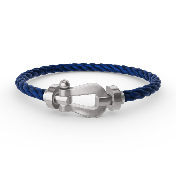 [Love's Uplift]FORCE LARGE HORSESHOE NO DIAMOND BRACELET SILVER