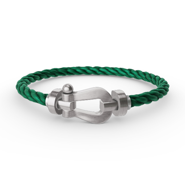 [Love's Uplift]FORCE LARGE HORSESHOE NO DIAMOND BRACELET SILVER