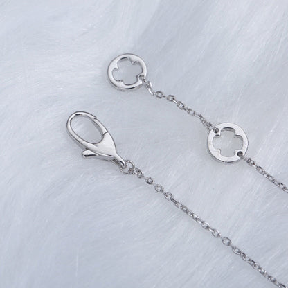 [Love's Uplift]FIOREVER NECKLACE DIAMOND CENTER