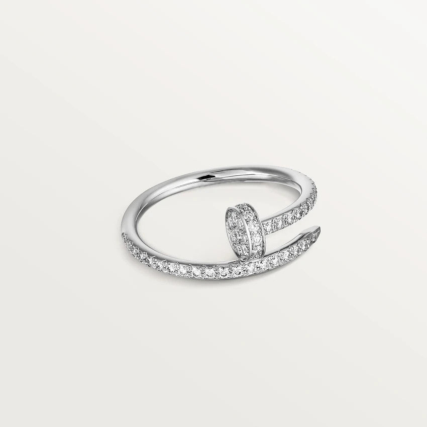 [Love's Uplift]JUSTE RING 1.8MM SILVER DIAMONDS