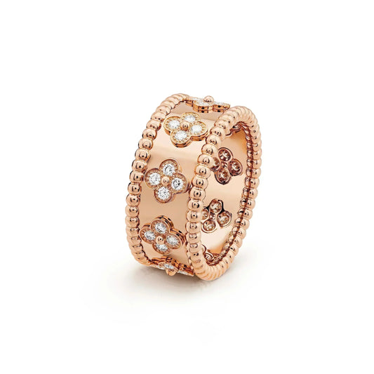 [Love's Uplift]CLOVER KALEIDOSCOPE RING 10MM